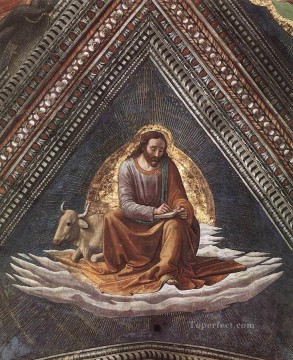 Domenico Ghirlandaio Painting - St Luke The Evangelist Renaissance Florence Domenico Ghirlandaio